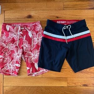 Old Navy Teen/Men Swimsuit Bundle